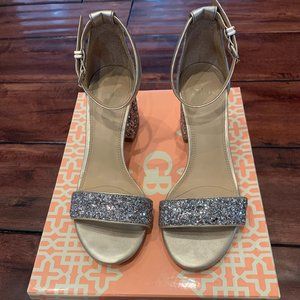 Gianni Binni Super Sparkly Block Heels